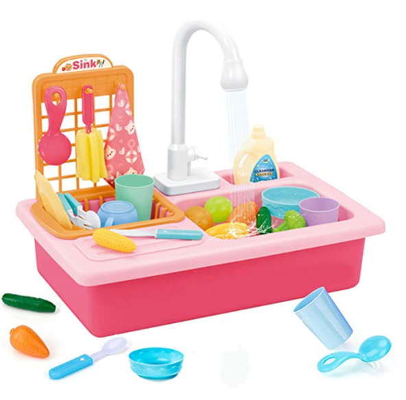 Play Kitchen Sink Toy With Running Water – Shop Save & Style